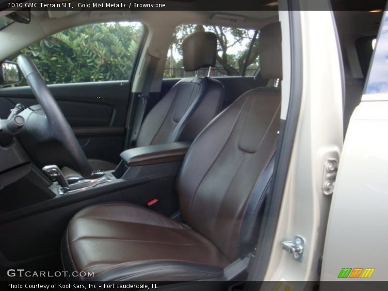 Front Seat of 2010 Terrain SLT