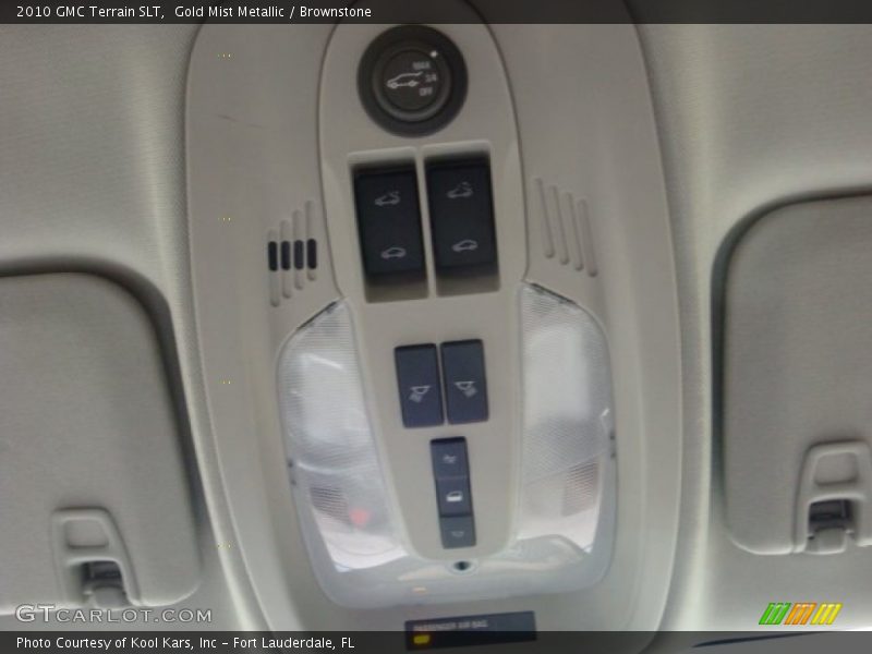 Gold Mist Metallic / Brownstone 2010 GMC Terrain SLT