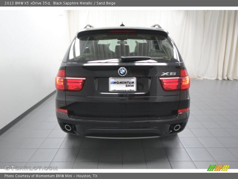 Black Sapphire Metallic / Sand Beige 2013 BMW X5 xDrive 35d