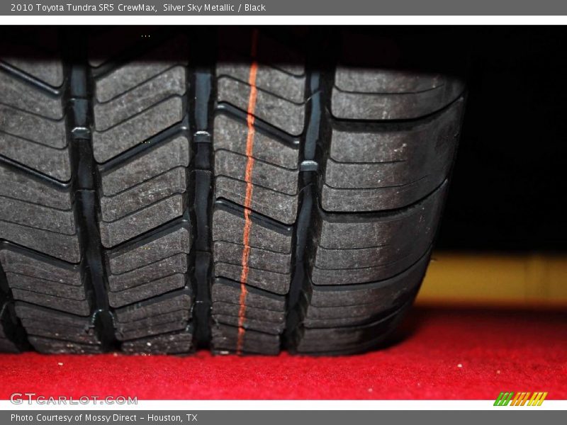 Silver Sky Metallic / Black 2010 Toyota Tundra SR5 CrewMax