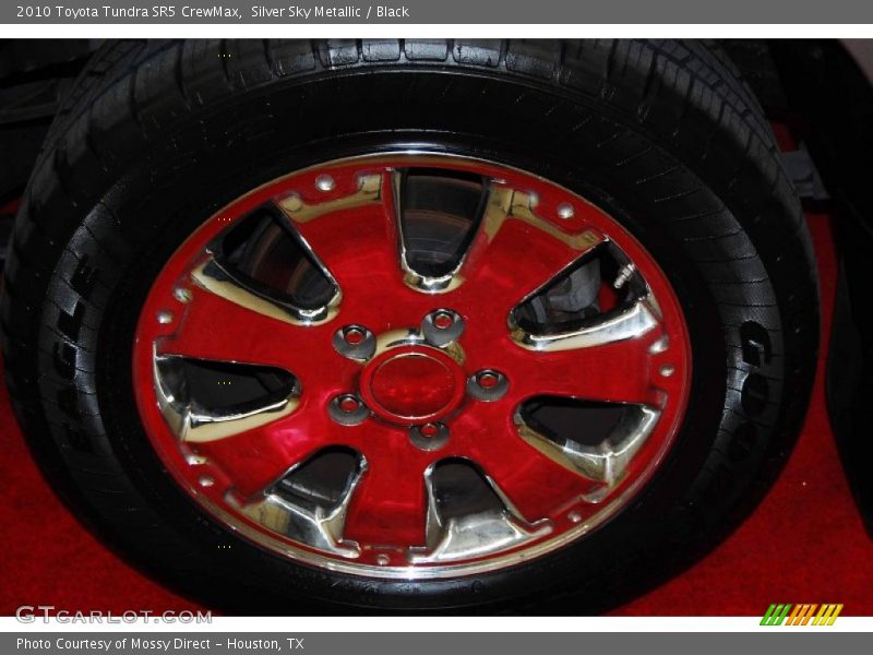 Silver Sky Metallic / Black 2010 Toyota Tundra SR5 CrewMax