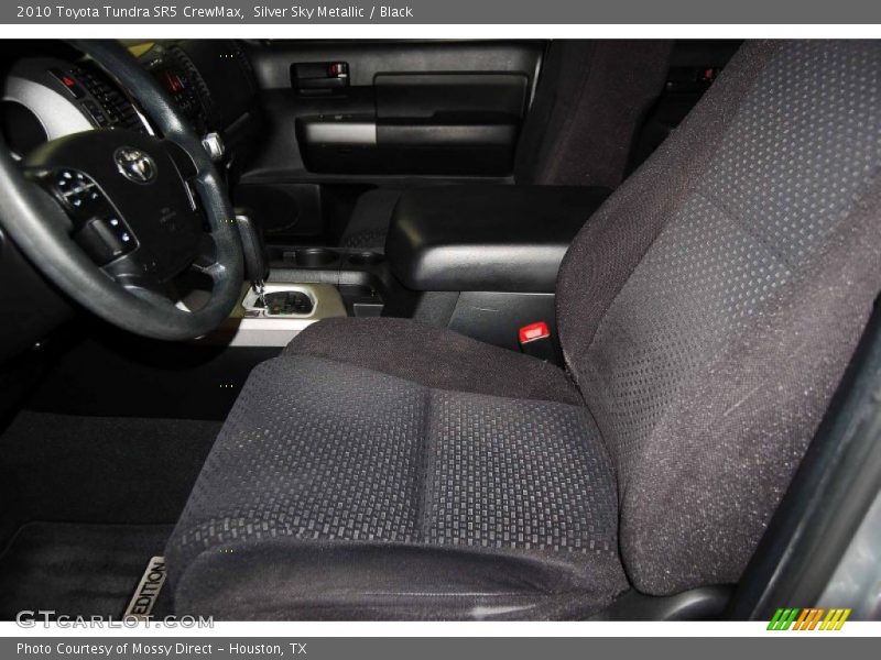Silver Sky Metallic / Black 2010 Toyota Tundra SR5 CrewMax