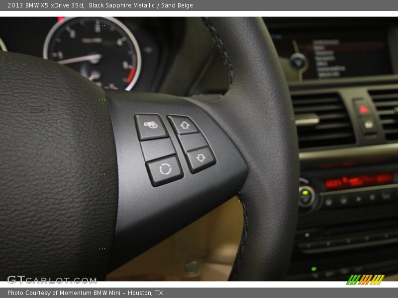 Black Sapphire Metallic / Sand Beige 2013 BMW X5 xDrive 35d