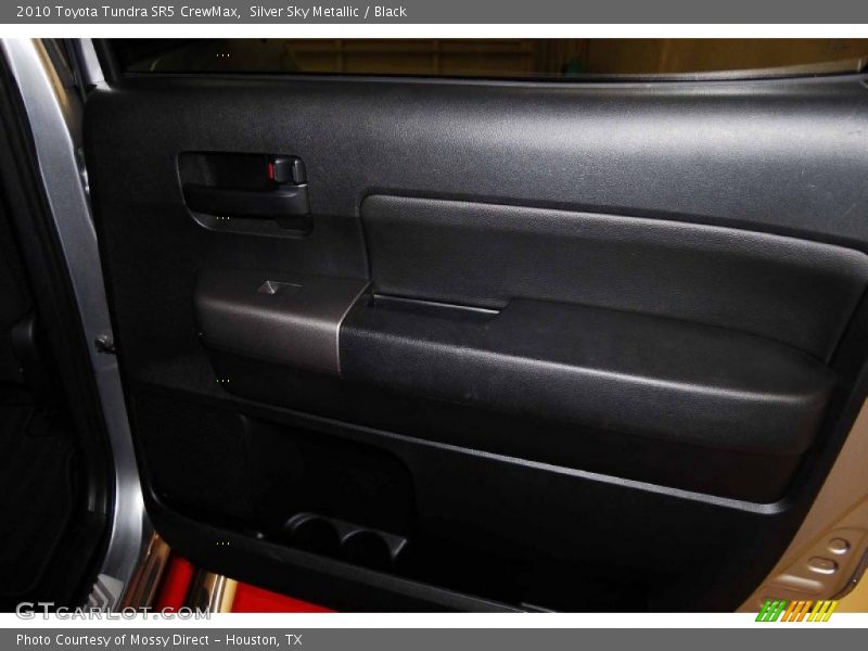 Silver Sky Metallic / Black 2010 Toyota Tundra SR5 CrewMax