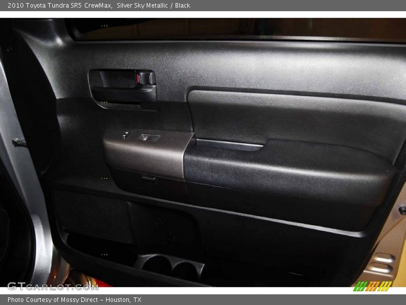 Silver Sky Metallic / Black 2010 Toyota Tundra SR5 CrewMax