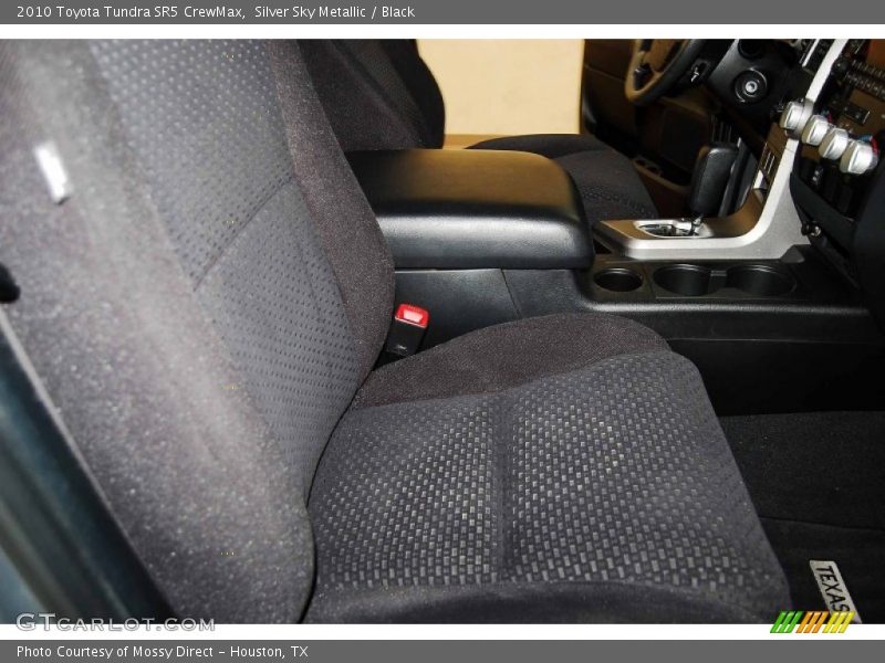 Silver Sky Metallic / Black 2010 Toyota Tundra SR5 CrewMax
