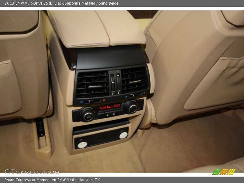 Black Sapphire Metallic / Sand Beige 2013 BMW X5 xDrive 35d