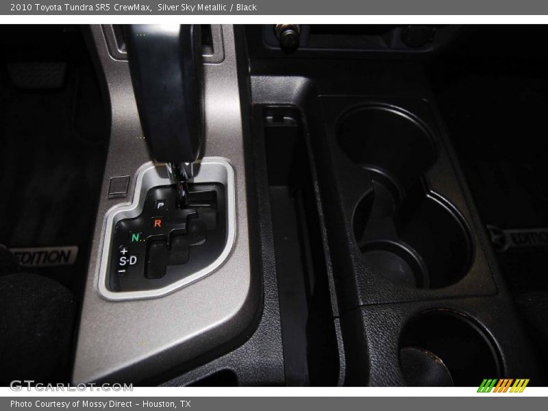 Silver Sky Metallic / Black 2010 Toyota Tundra SR5 CrewMax