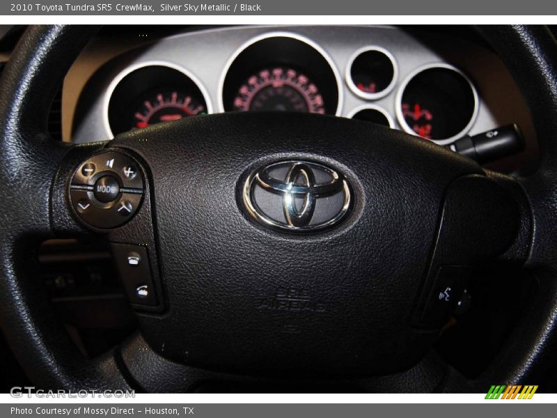 Silver Sky Metallic / Black 2010 Toyota Tundra SR5 CrewMax
