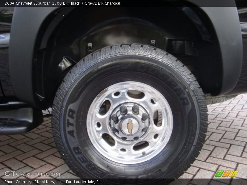 Black / Gray/Dark Charcoal 2004 Chevrolet Suburban 1500 LT