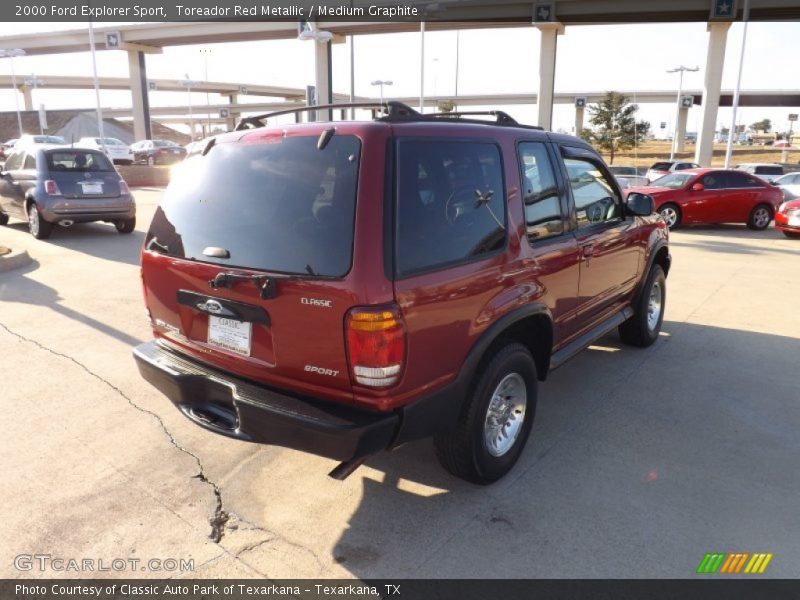Toreador Red Metallic / Medium Graphite 2000 Ford Explorer Sport