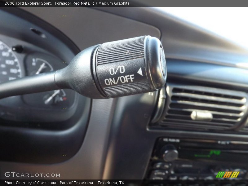 Toreador Red Metallic / Medium Graphite 2000 Ford Explorer Sport