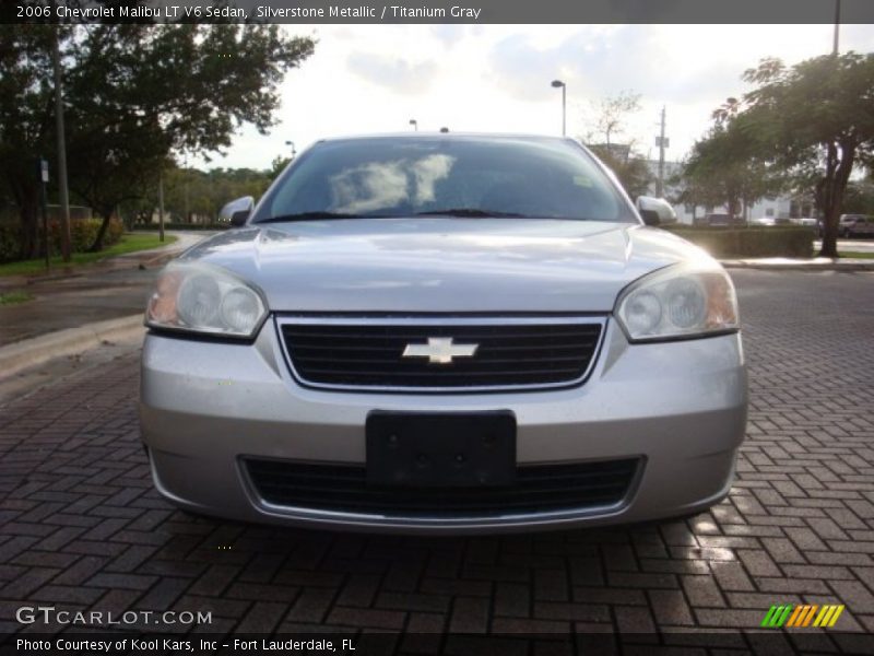 Silverstone Metallic / Titanium Gray 2006 Chevrolet Malibu LT V6 Sedan