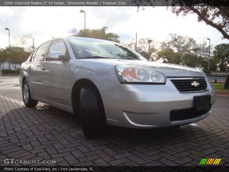 Silverstone Metallic / Titanium Gray 2006 Chevrolet Malibu LT V6 Sedan