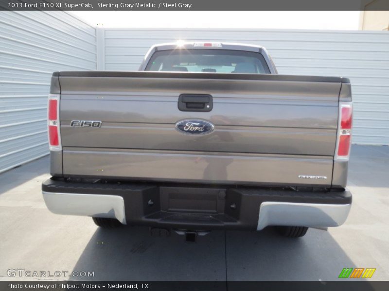 Sterling Gray Metallic / Steel Gray 2013 Ford F150 XL SuperCab