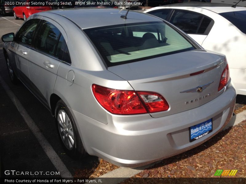 Bright Silver Metallic / Dark Slate Gray 2010 Chrysler Sebring Touring Sedan