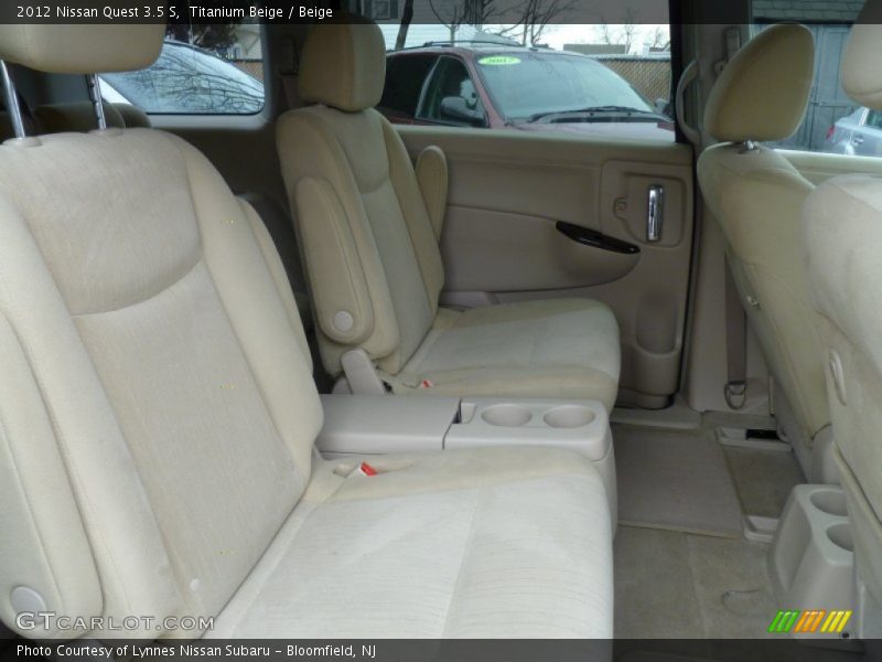 Titanium Beige / Beige 2012 Nissan Quest 3.5 S