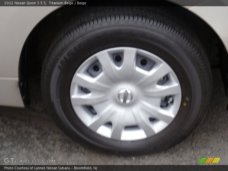 Titanium Beige / Beige 2012 Nissan Quest 3.5 S