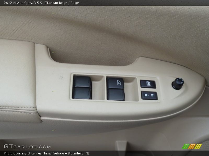 Titanium Beige / Beige 2012 Nissan Quest 3.5 S