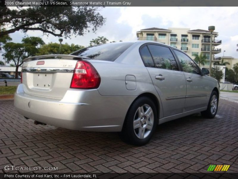 Silverstone Metallic / Titanium Gray 2006 Chevrolet Malibu LT V6 Sedan