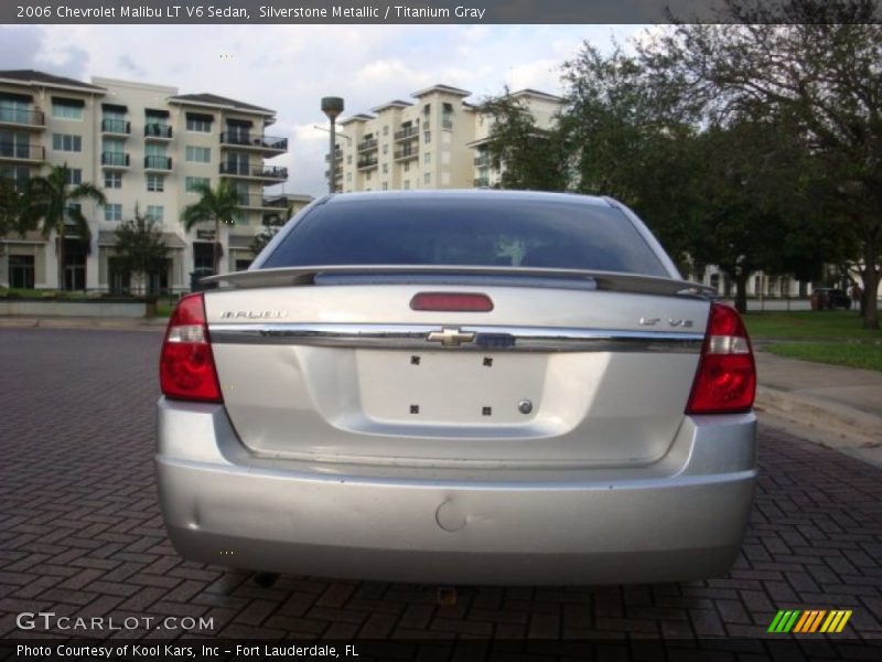 Silverstone Metallic / Titanium Gray 2006 Chevrolet Malibu LT V6 Sedan
