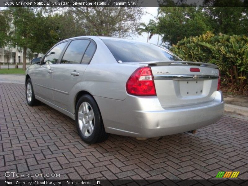 Silverstone Metallic / Titanium Gray 2006 Chevrolet Malibu LT V6 Sedan