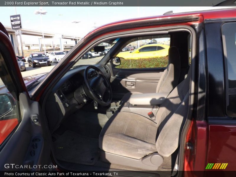 Toreador Red Metallic / Medium Graphite 2000 Ford Explorer Sport