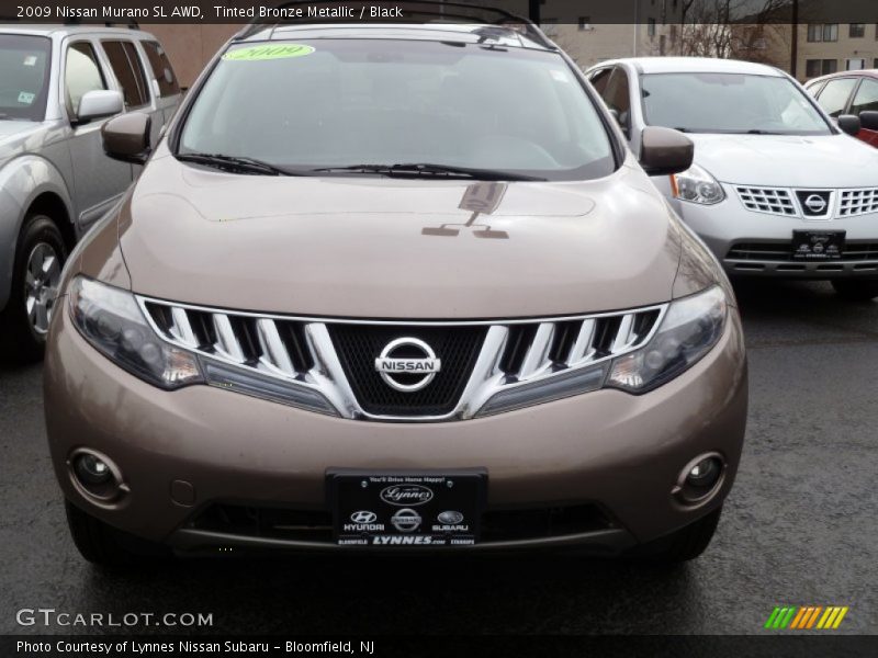 Tinted Bronze Metallic / Black 2009 Nissan Murano SL AWD