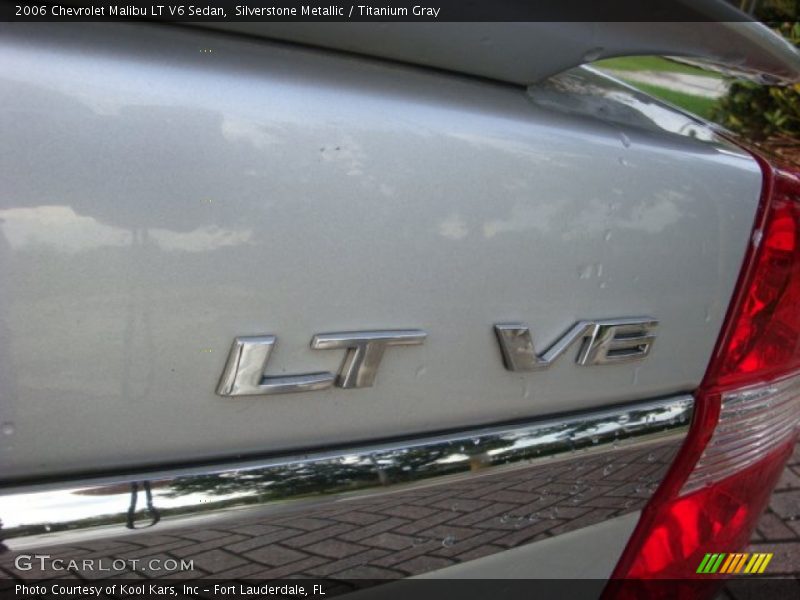 Silverstone Metallic / Titanium Gray 2006 Chevrolet Malibu LT V6 Sedan