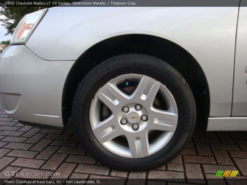 Silverstone Metallic / Titanium Gray 2006 Chevrolet Malibu LT V6 Sedan