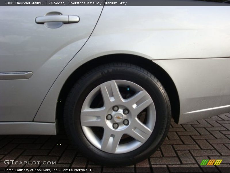 Silverstone Metallic / Titanium Gray 2006 Chevrolet Malibu LT V6 Sedan
