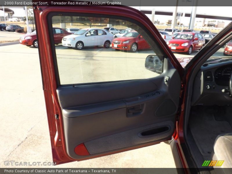 Toreador Red Metallic / Medium Graphite 2000 Ford Explorer Sport