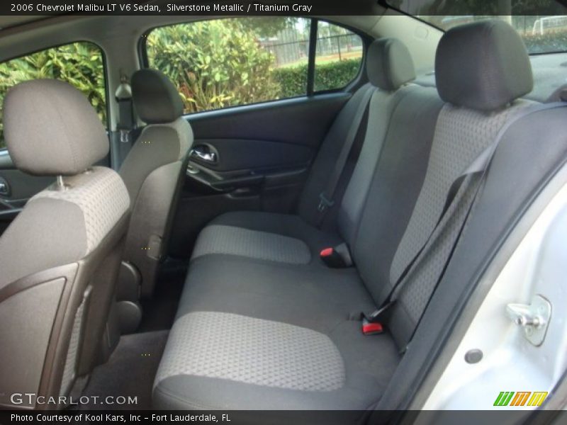 Silverstone Metallic / Titanium Gray 2006 Chevrolet Malibu LT V6 Sedan