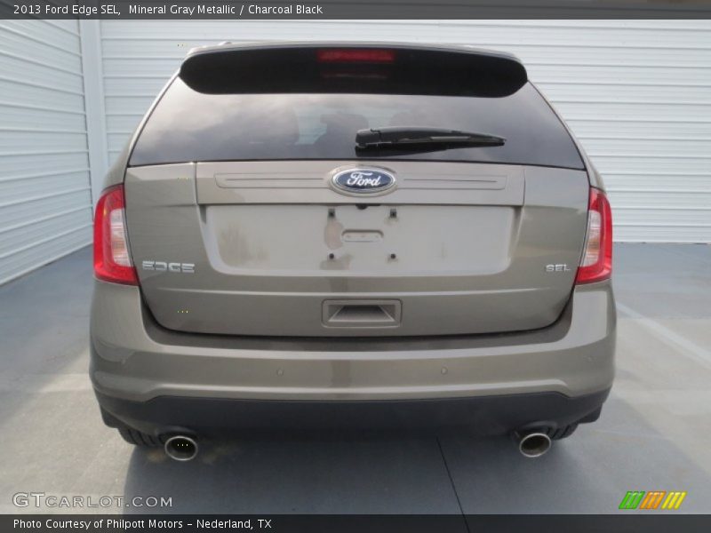 Mineral Gray Metallic / Charcoal Black 2013 Ford Edge SEL