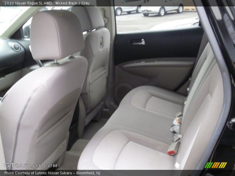 Wicked Black / Gray 2010 Nissan Rogue SL AWD