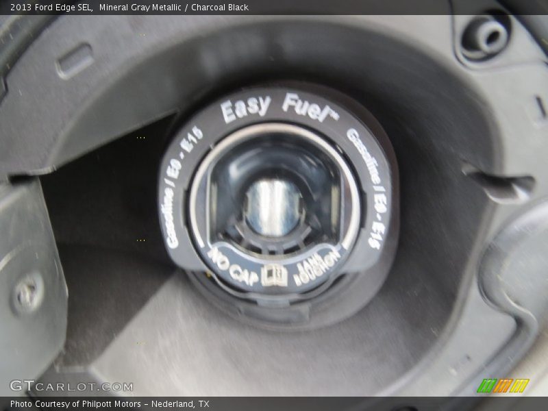 Mineral Gray Metallic / Charcoal Black 2013 Ford Edge SEL