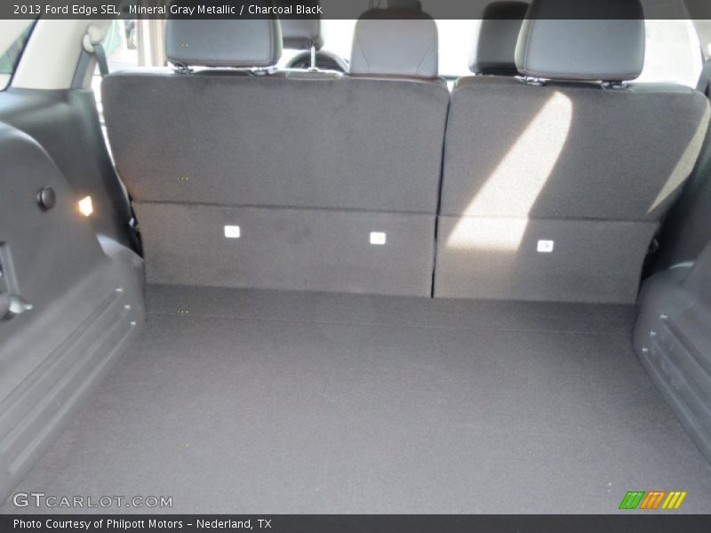 Mineral Gray Metallic / Charcoal Black 2013 Ford Edge SEL