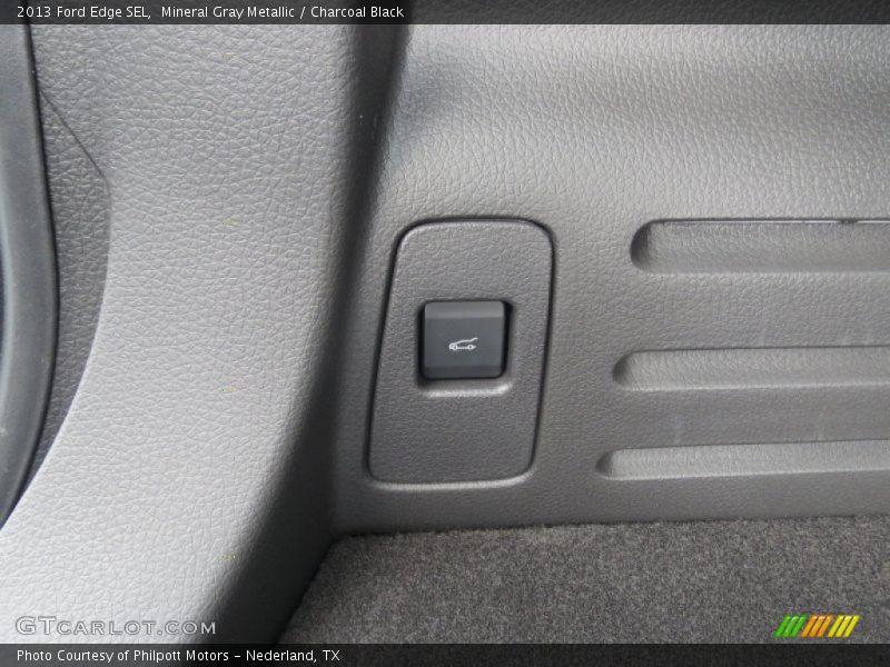 Mineral Gray Metallic / Charcoal Black 2013 Ford Edge SEL