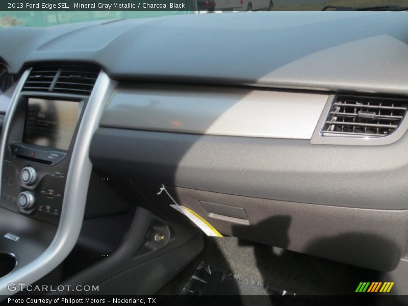 Mineral Gray Metallic / Charcoal Black 2013 Ford Edge SEL