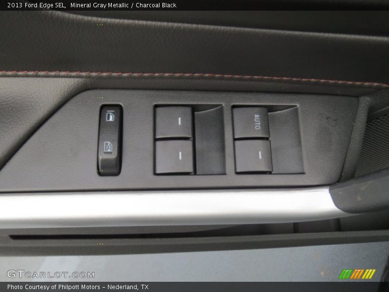 Mineral Gray Metallic / Charcoal Black 2013 Ford Edge SEL