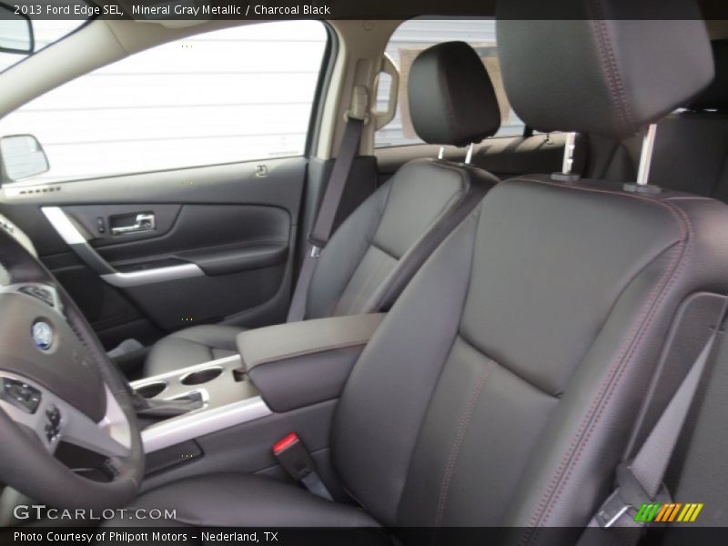 Mineral Gray Metallic / Charcoal Black 2013 Ford Edge SEL