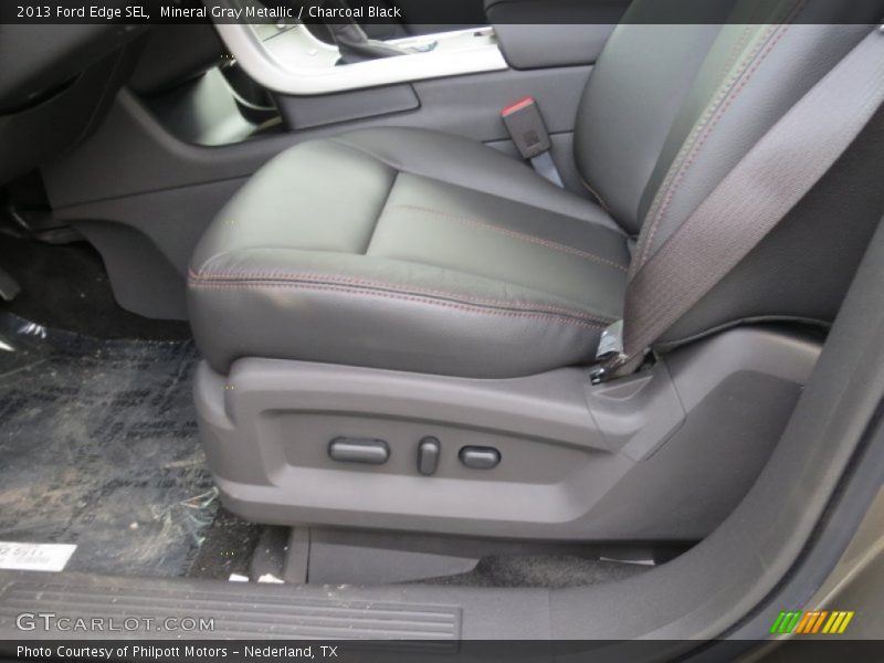 Mineral Gray Metallic / Charcoal Black 2013 Ford Edge SEL