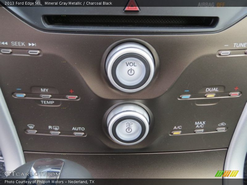 Mineral Gray Metallic / Charcoal Black 2013 Ford Edge SEL