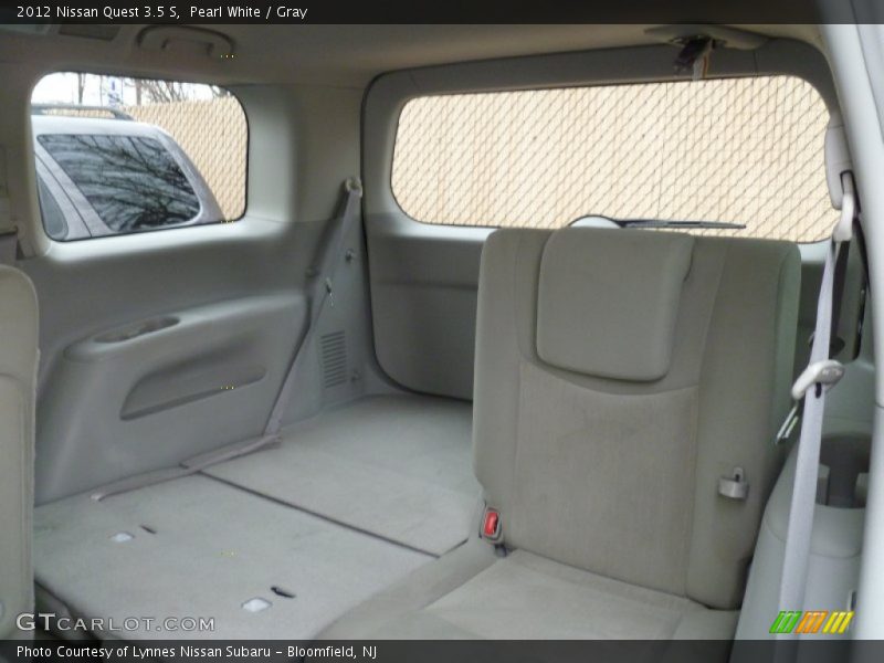 Pearl White / Gray 2012 Nissan Quest 3.5 S