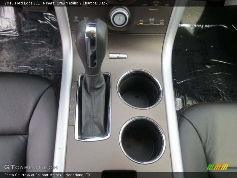Mineral Gray Metallic / Charcoal Black 2013 Ford Edge SEL