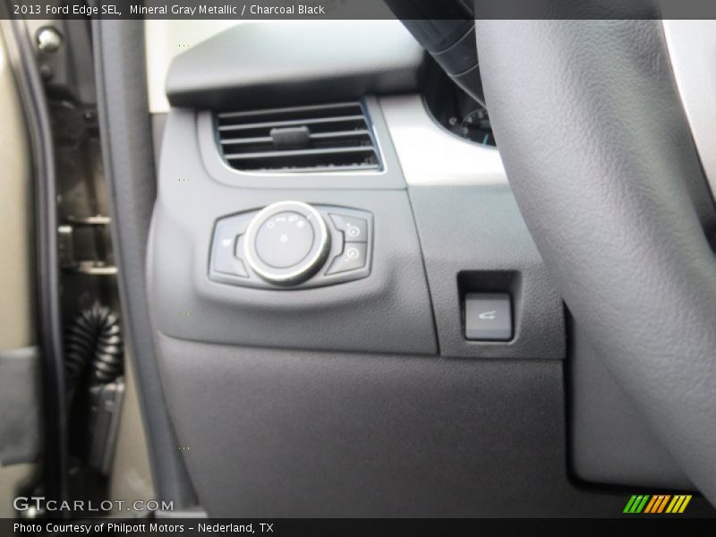 Mineral Gray Metallic / Charcoal Black 2013 Ford Edge SEL