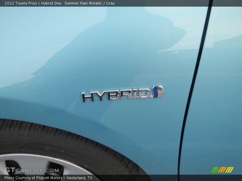 Door Panel of 2012 Prius c Hybrid One
