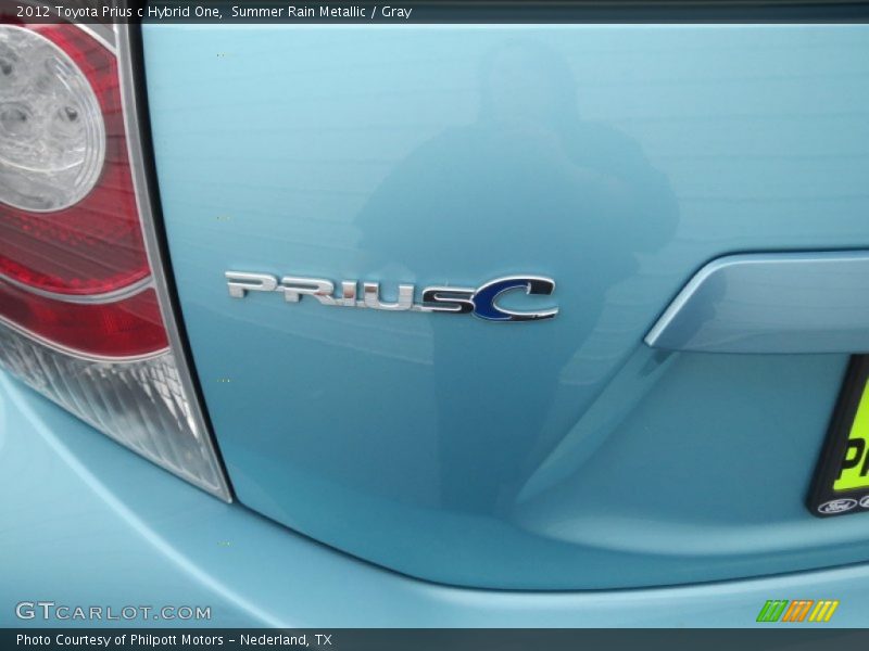  2012 Prius c Hybrid One Logo