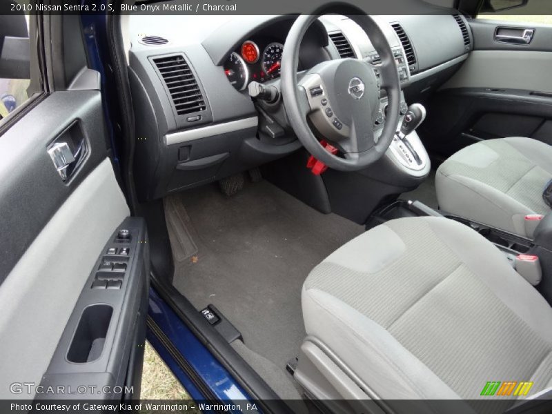 Blue Onyx Metallic / Charcoal 2010 Nissan Sentra 2.0 S