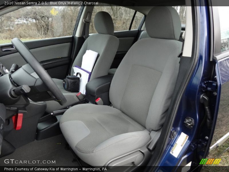 Blue Onyx Metallic / Charcoal 2010 Nissan Sentra 2.0 S